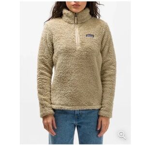 Patagonia Los Gatos Quarter Zip Pullover Khaki